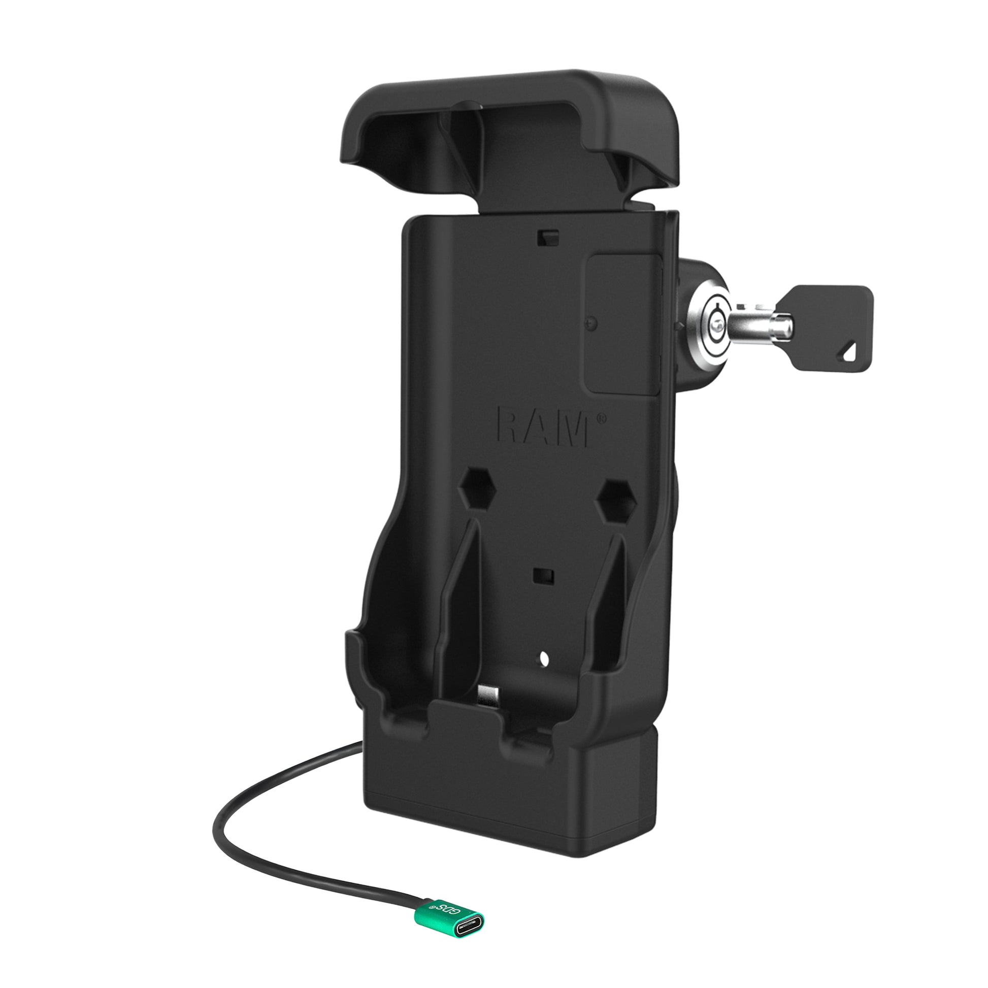 RAM® Powered Locking Vehicle Dock for Zebra EM45 (RAM-HOL-V15-ZE38PLU)