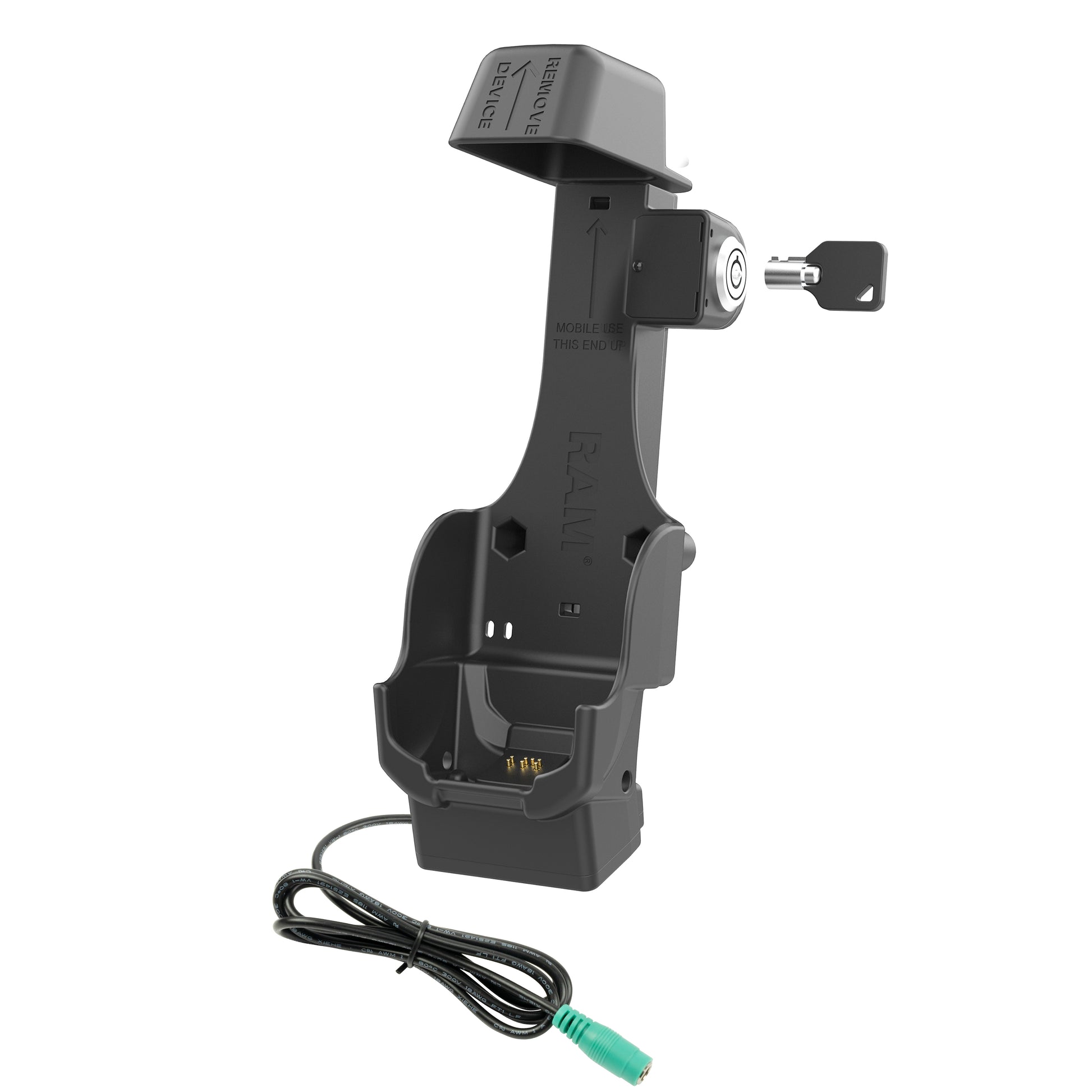 RAM® Locking Powered Dock for Zebra TC8300 (RAM-HOL-ZE26PLU)