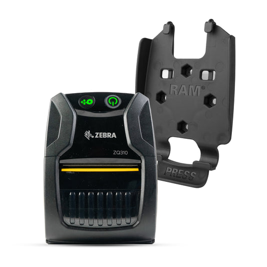 RAM® Quick Release Printer Holder for Zebra ZQ310 Series (RAM-HOL-ZE28U)