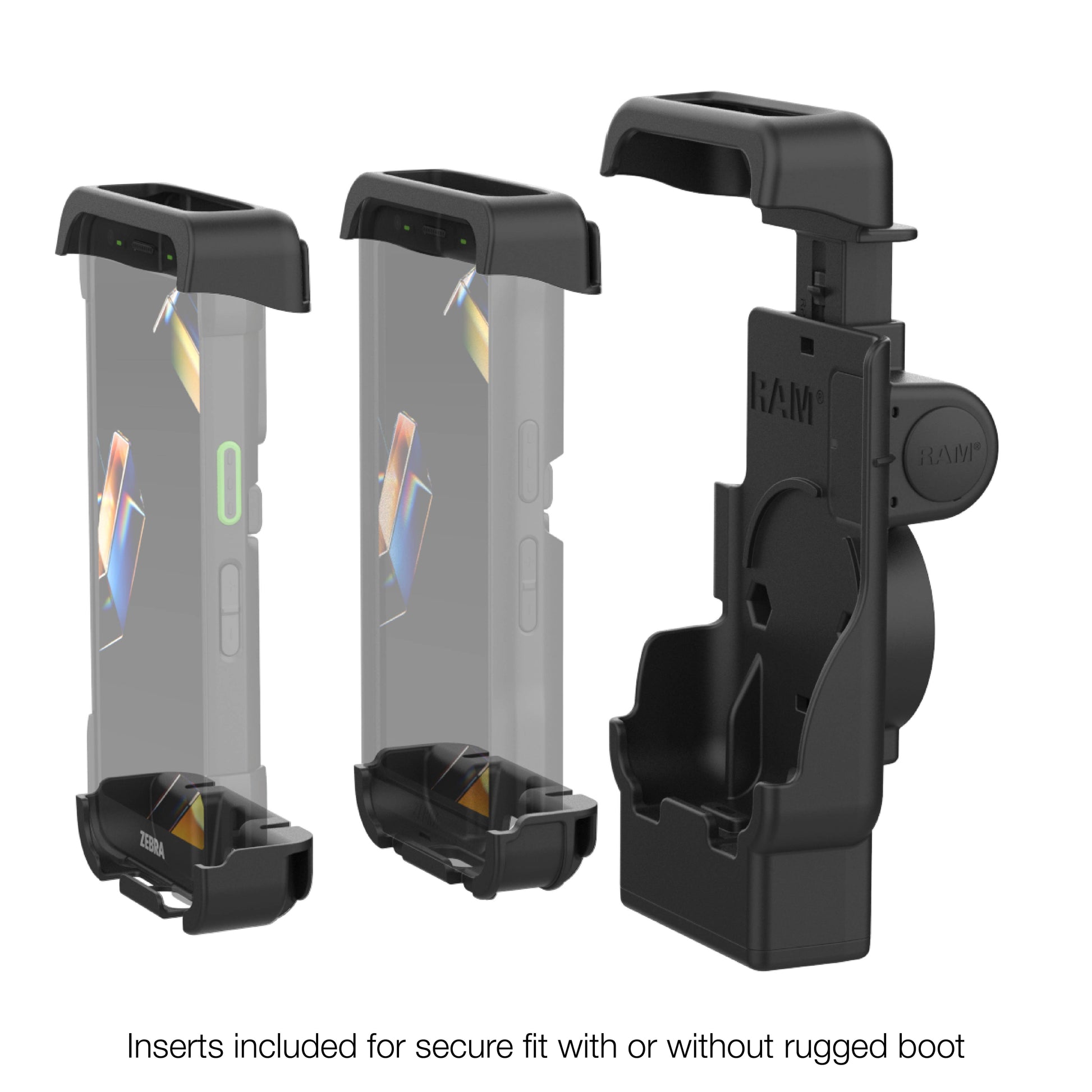 RAM® Spring-Loaded Holder for Zebra TC501 & TC701 (RAM-HOL-ZE41-NPU)