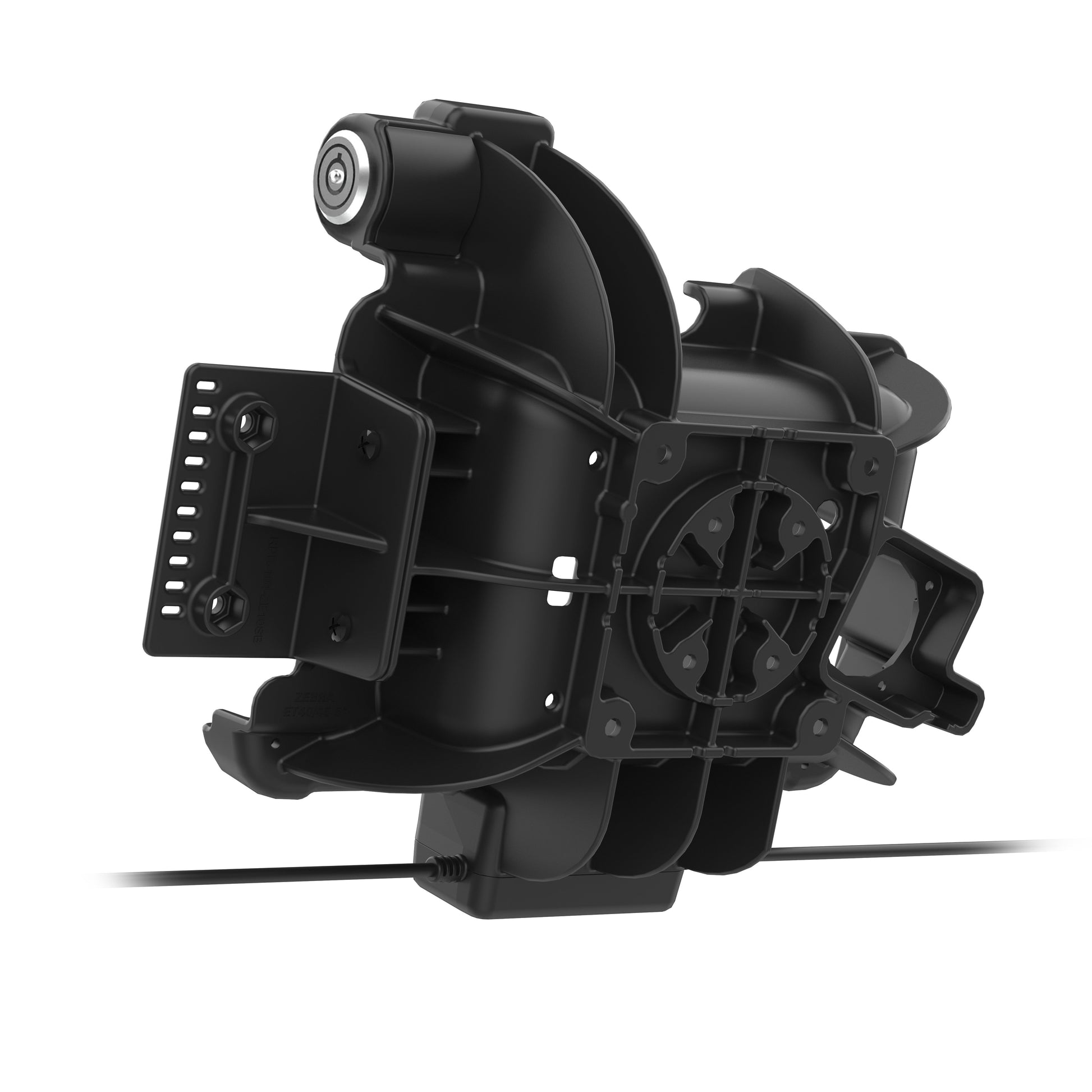 Locking RAM® Tough-Dock™ Power + Data for Zebra ET401 8" (RAM-HOL-ZE44PDLU)