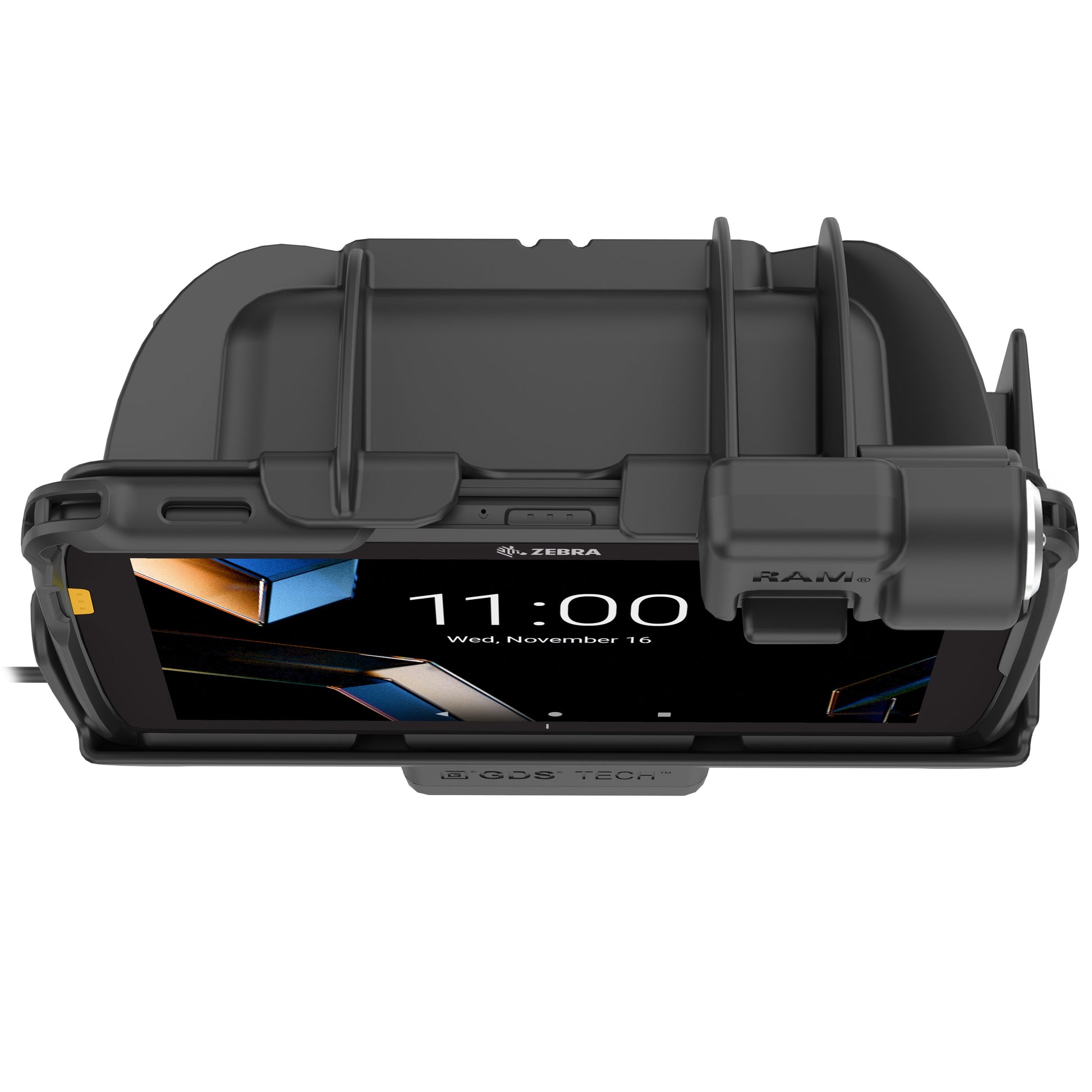 Locking RAM® Tough-Dock™ Power + Data for Zebra ET401 8" (RAM-HOL-ZE44PDLU)