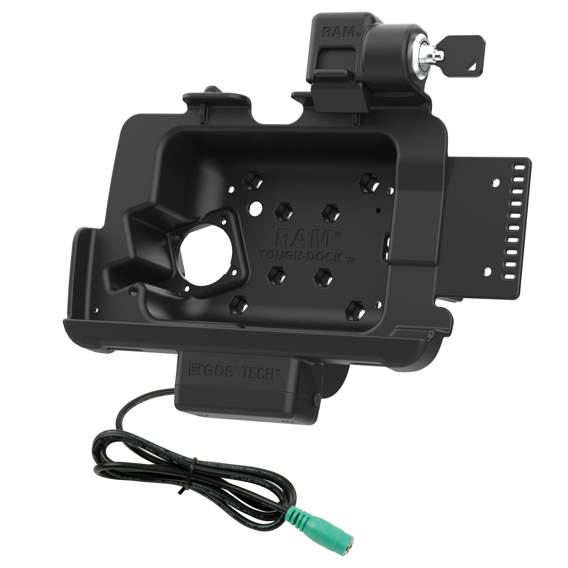 Locking RAM® Tough-Dock™ for Zebra ET401 8" (RAM-HOL-ZE44PLU)