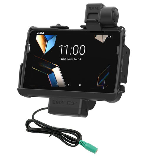 RAM® Tough-Dock™ with Latch for Zebra ET401 8" (RAM-HOL-ZE44PU)