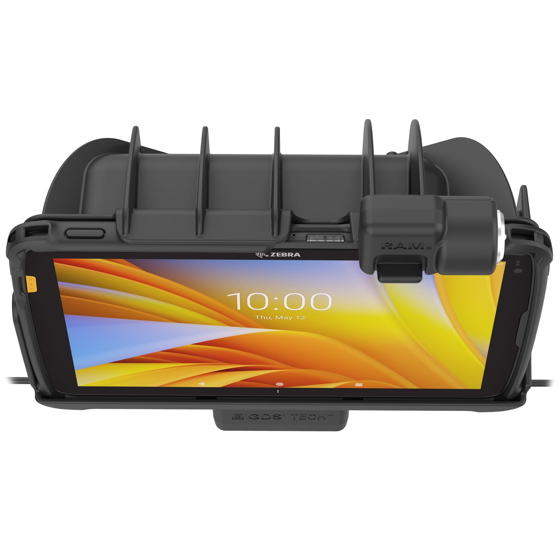 Locking RAM® Tough-Dock™ Power + Data for Zebra ET401 10" (RAM-HOL-ZE45PDLU)