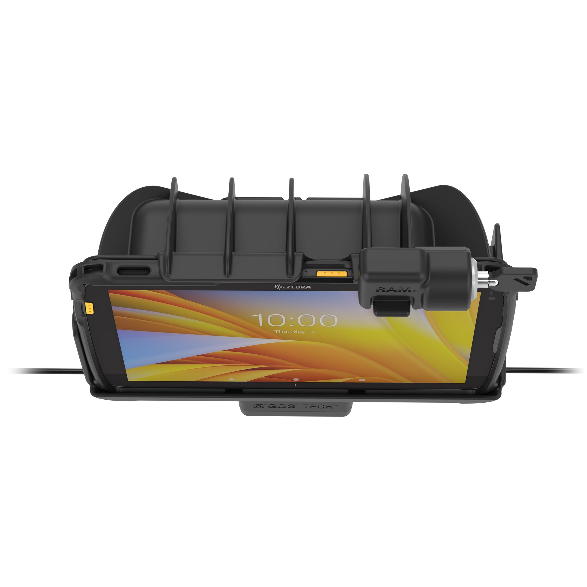 Locking RAM® Tough-Dock™ Power + Data for Zebra ET401 10" (RAM-HOL-ZE45PDLU)