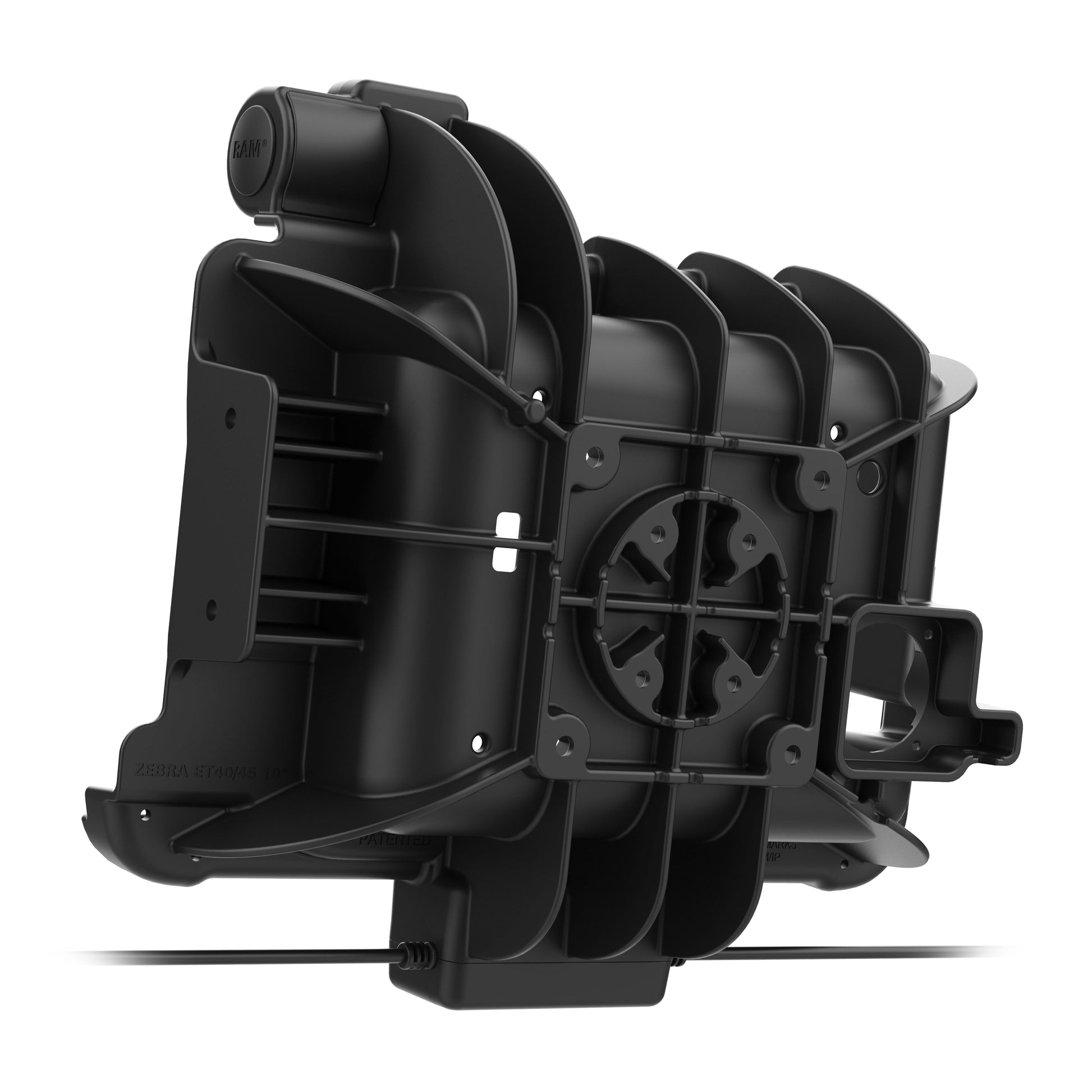 RAM® Tough-Dock™ Power + Data with Latch for Zebra ET401 10" (RAM-HOL-ZE45PDU)