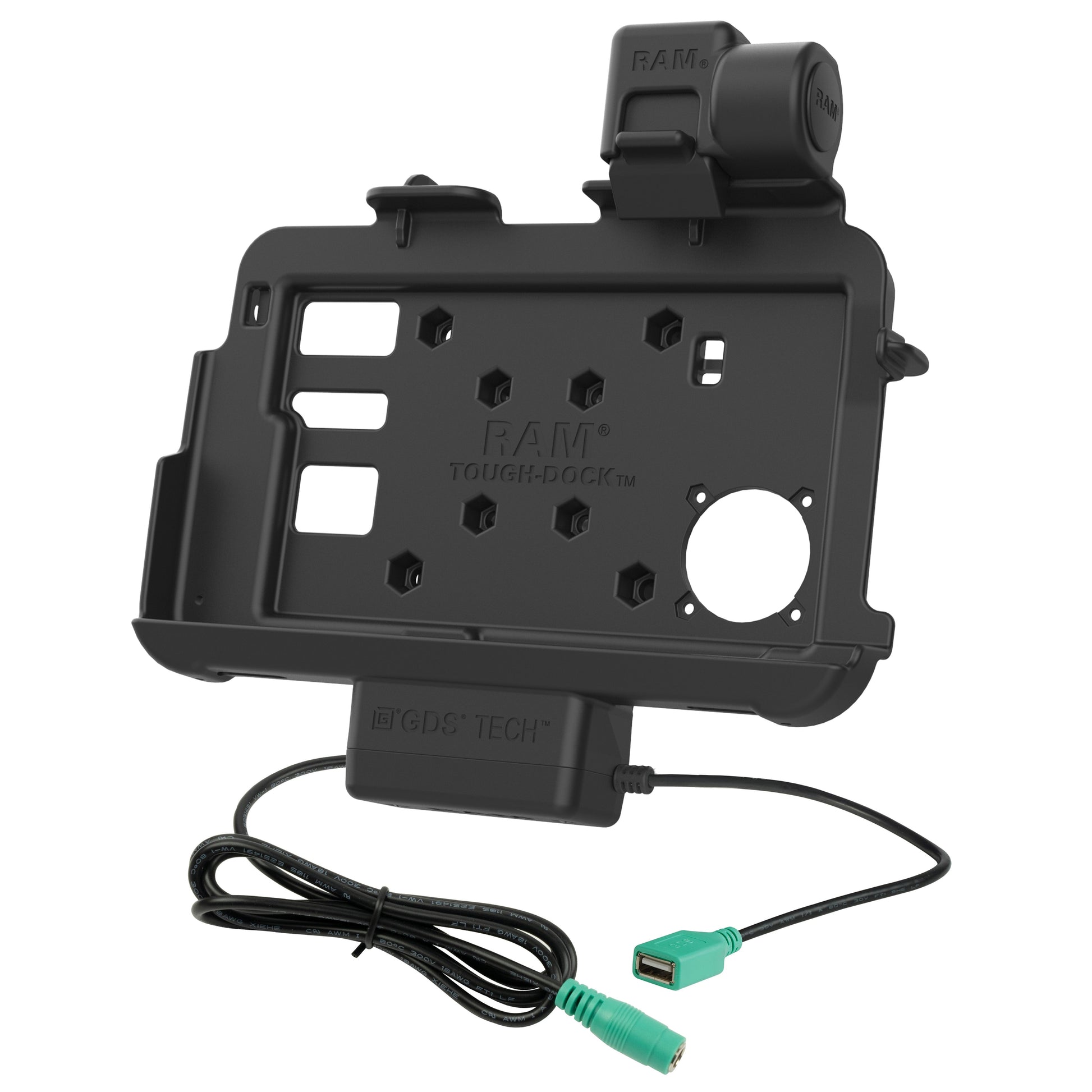 RAM® Thin-Dock™ + Data for Zebra ET401 & ET4x 8" (RAM-HOL-ZE46PDU)