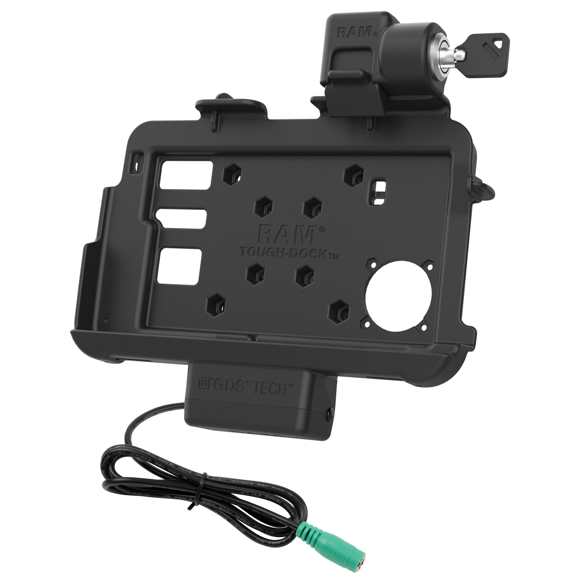 Locking RAM® Thin-Dock™ for Zebra ET401 & ET4x 8" (RAM-HOL-ZE46PLU)
