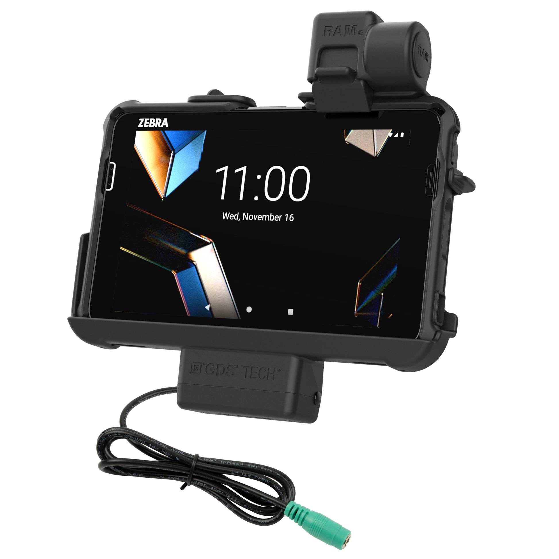 RAM® Thin-Dock™ for Zebra ET401 & ET4x 8" (RAM-HOL-ZE46PU)