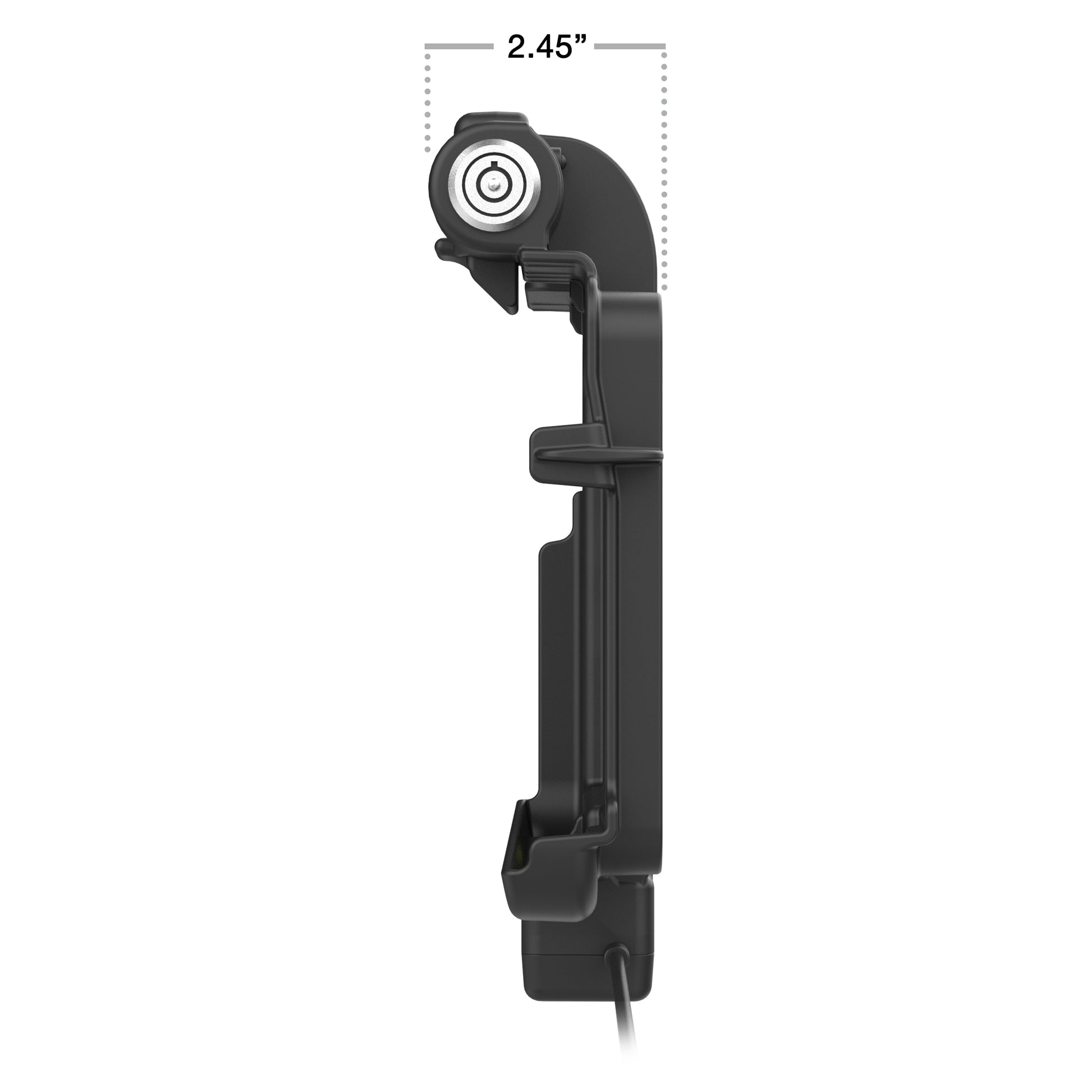 Locking RAM® Thin-Dock™ + Data for Zebra ET401 10" (RAM-HOL-ZE47PDLU)