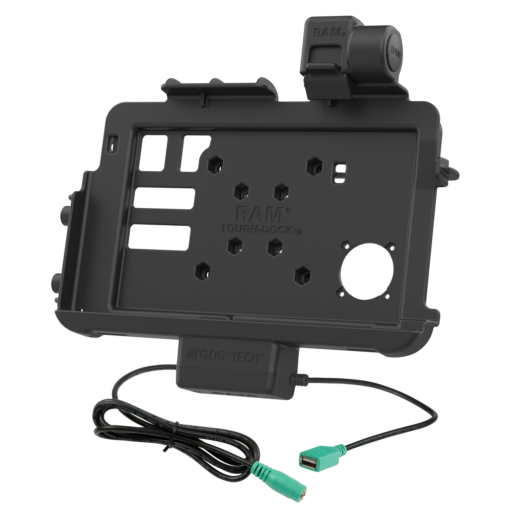 RAM® Thin-Dock™ + Data Dock for Zebra ET401 & ET4x 10" (RAM-HOL-ZE47PDU)