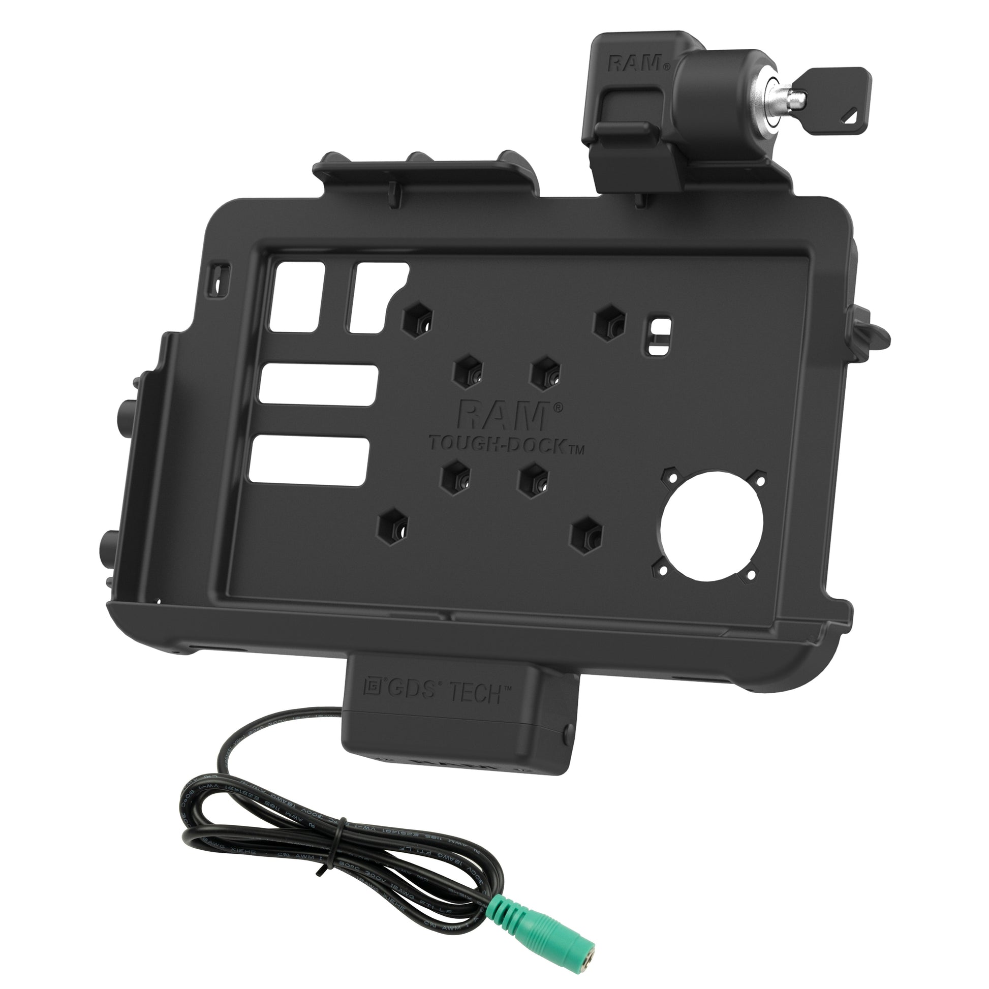 Locking RAM® Thin-Dock™ for Zebra ET401 & ET4x 10" (RAM-HOL-ZE47PLU)
