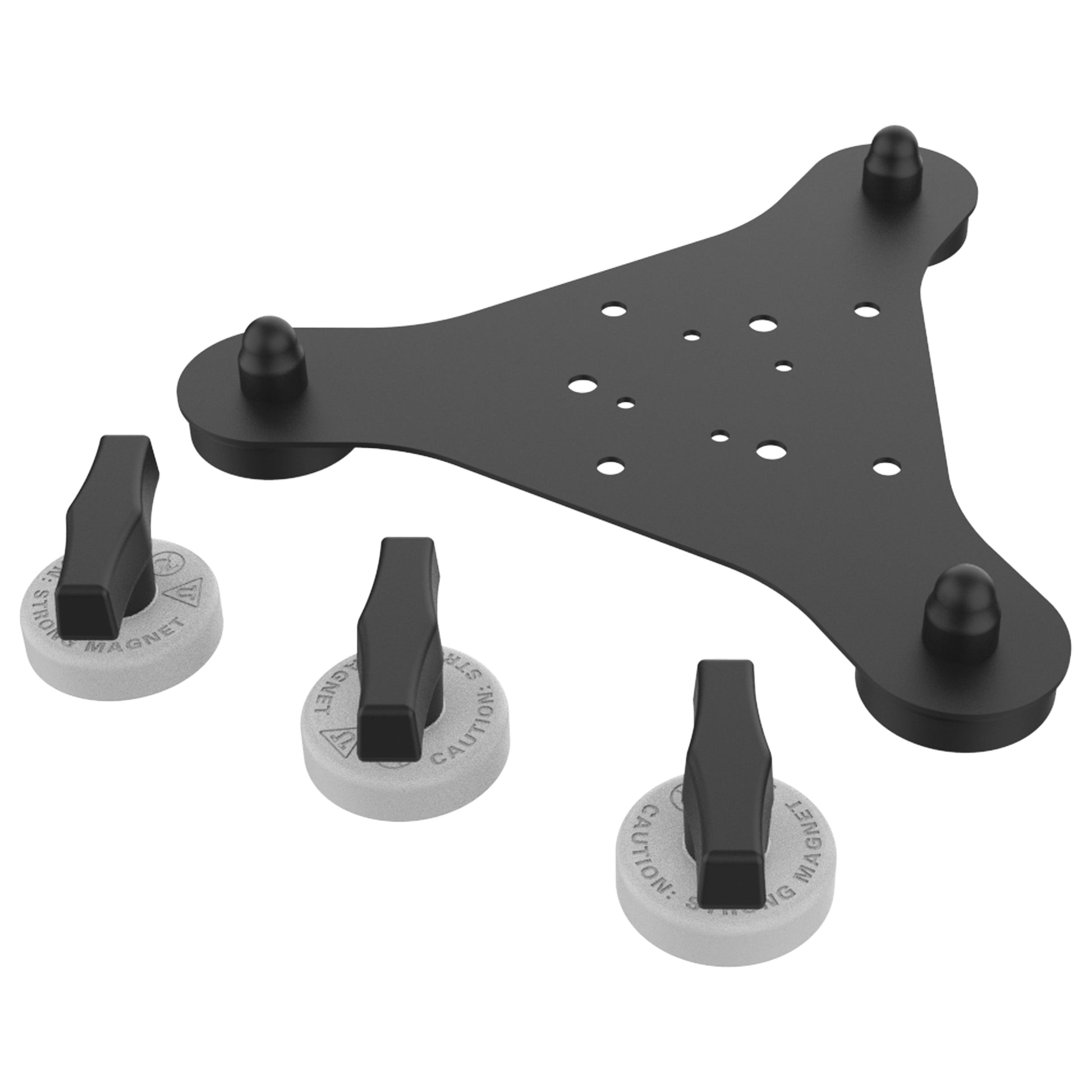 RAM® Tough-Mag™ 48MM 3-Point Magnetic Mounting Base (RAM-MAG48-3U)
