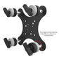RAM® Tough-Mag™ 48MM 4-Point Pivoting Magnetic Mounting Base (RAM-MAG48-4S-PIV1U)