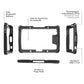 RAM® Skin™ for Zebra ET401 8" Enterprise Tablet (RAM-SKIN-ZE44)