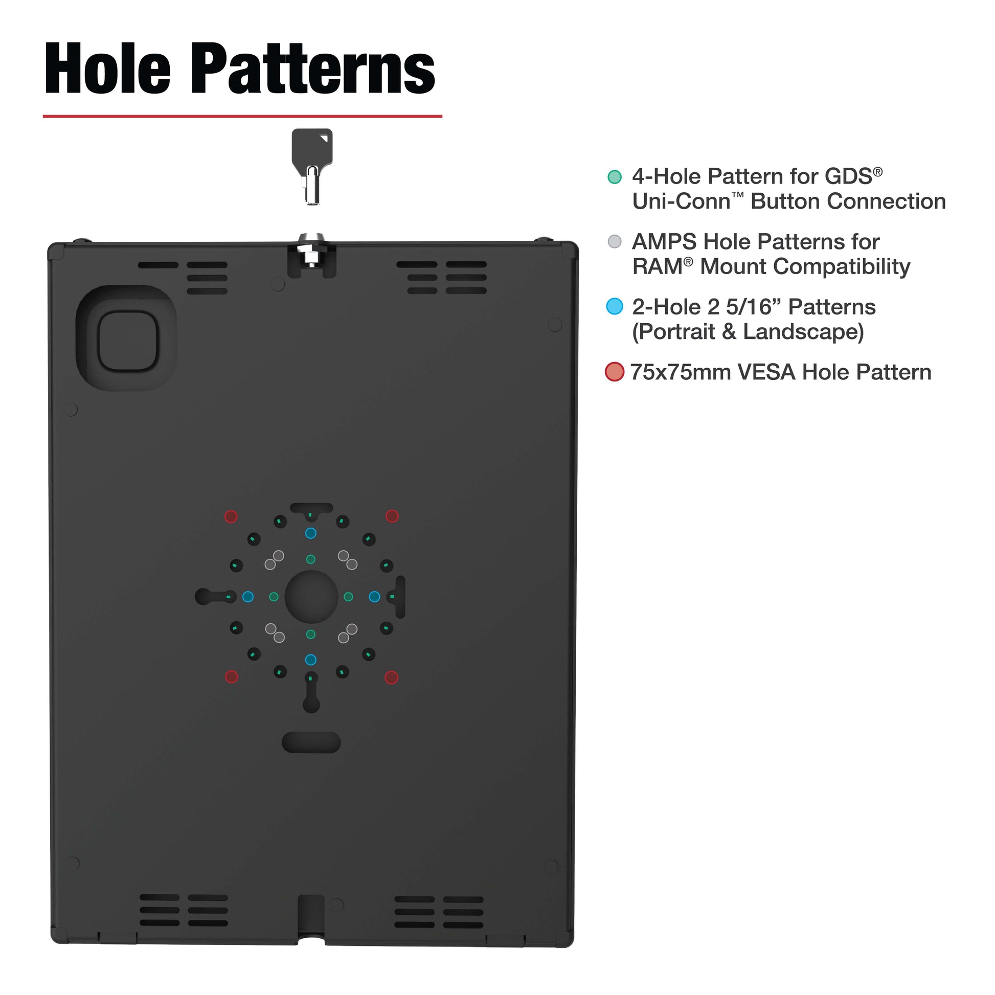 RAM® Safe-Case™ for iPad Pro 13, Air 13 & Pro 12.9 (RAM-TE-AP47)