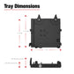 RAM® Vertical Drill-Down Laptop Mount (RAM-VB-181-SW3)
