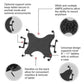 RAM® X-Grip® 12"-13" Tablet Mount with No-Drill™ Universal Base (RAM-VB-196-UN11)