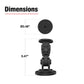RAM® Dual 90-Degree Pivot Magnetic Mount (RAP-101-PV4-2P-NK-MAG88U)