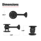 RAM® Single Pivot Mount with Knob (RAP-101-PV4U)