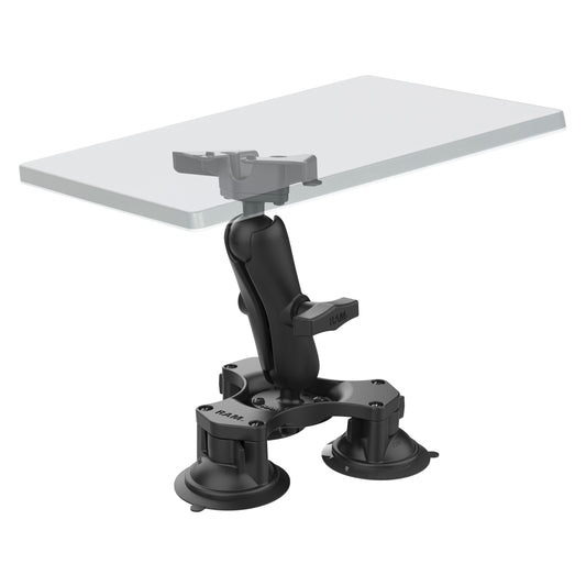 RAM® Twist-Lock™ Triple Suction Heavy Duty Mount for Starlink Mini (RAP-365-138-STA1U)