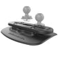RAM® Bond-A-Base™ Black Adhesive Base with RAM® Tough-Track™ (RAP-398-BLK-TRACK-AU)