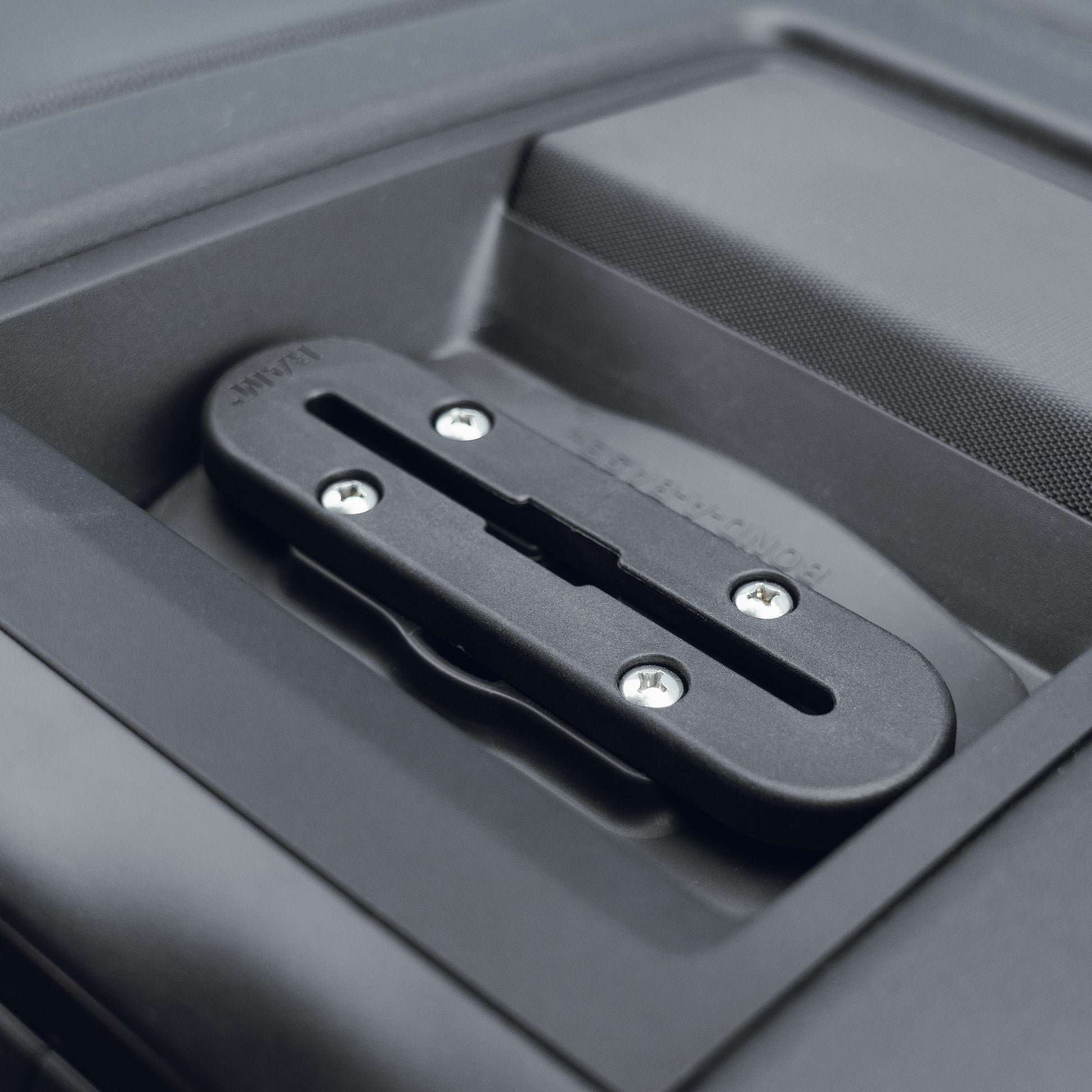 RAM® Bond-A-Base™ Black Adhesive Base with RAM® Tough-Track™ (RAP-398-BLK-TRACK-AU)