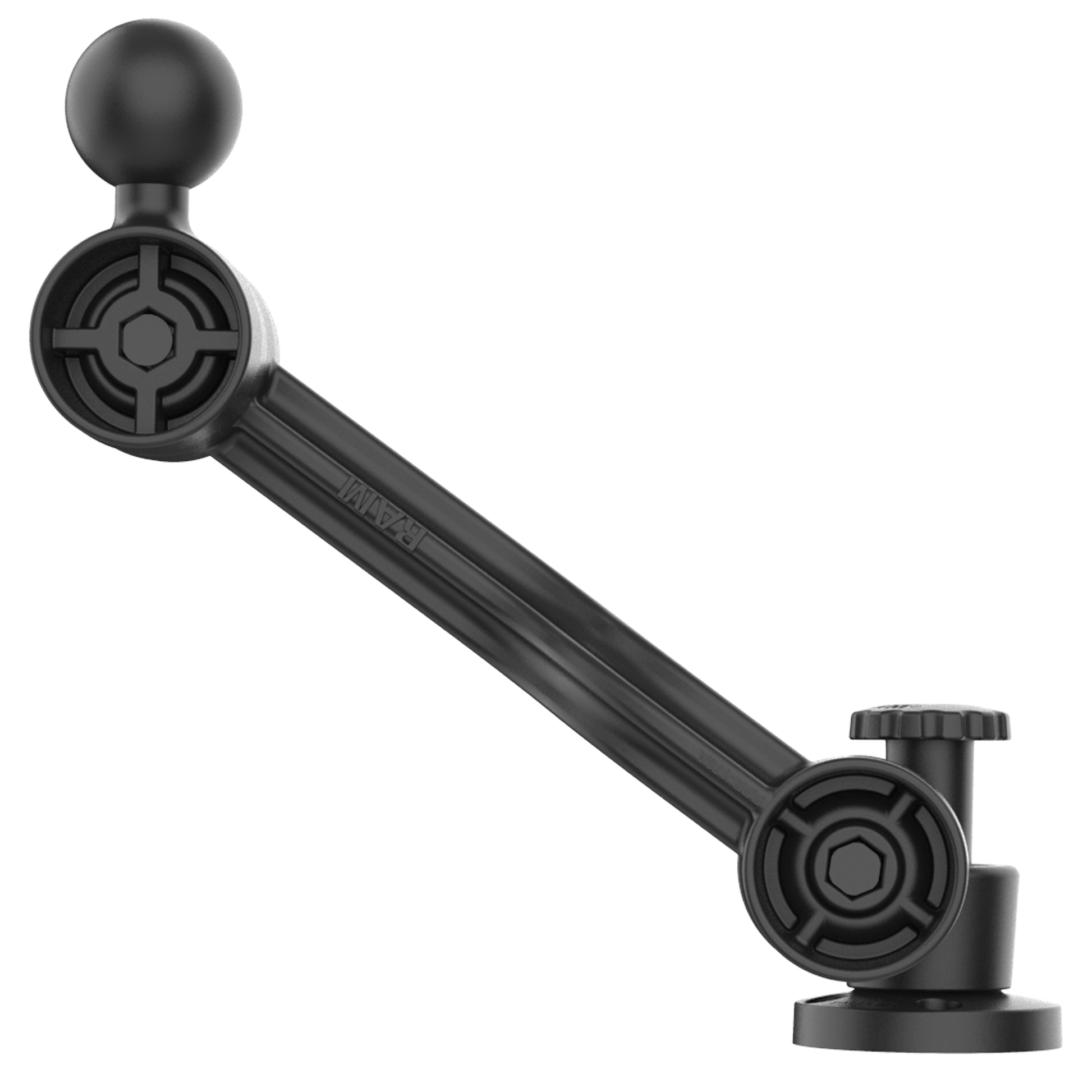 RAM® Composite Drill-Down Ratchet Arm with Ball (RAP-411D-114-PA-BGU)