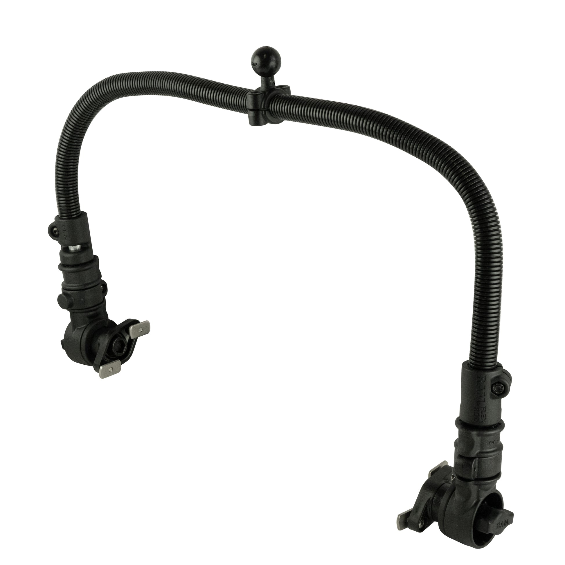 RAM® Rugged Quick Release Wheelchair 2-Point Base with Ball (RAP-AAPR-WCT-2-30BU)