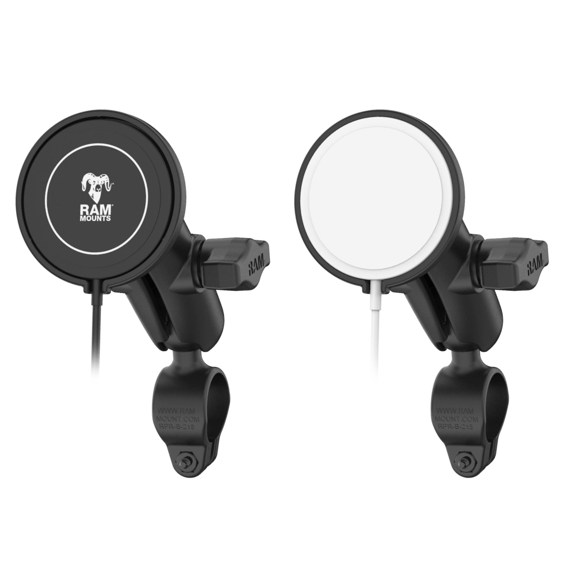 RAM® Double Ball Rail Mount for Apple MagSafe (2024+) (RAP-B-149-AP-MAG-1U)