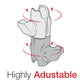 RAM Double Socket Swivel Arm (RAP-B-200-12U)