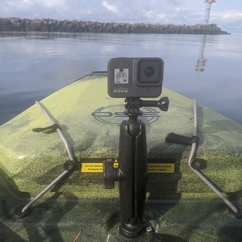 RAM Wedge Ball Adapter for Scotty and Hobie Sail Port Base - B Size (RAP-B-354U)