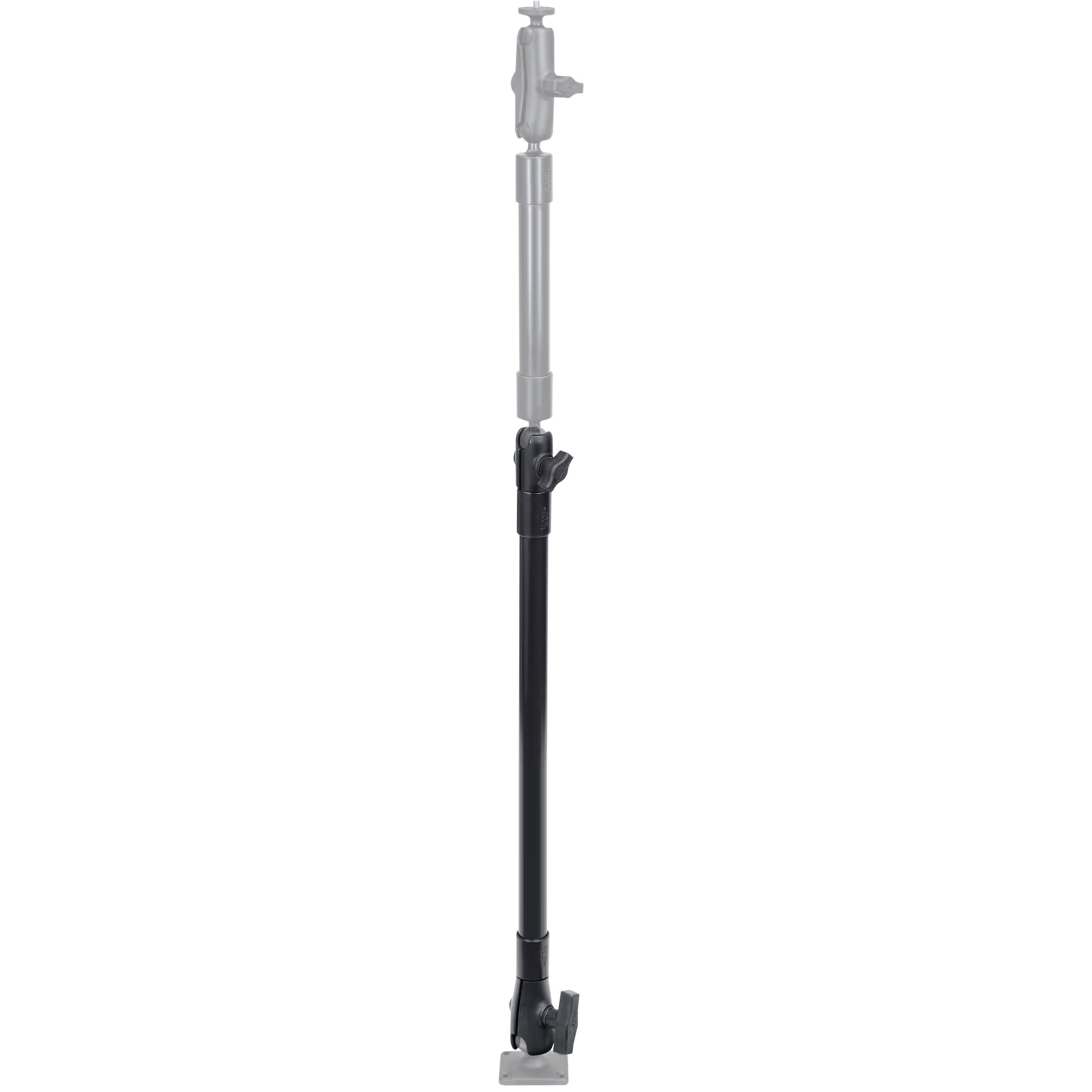 RAM® 24" PVC Pipe Extension with B Size & C Size Socket Arms (RAP-CB-201-24U)