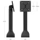 RAM® 14" Pedestal Mount with 100mm & 75mm VESA Patterns (RAP-D11-14-V100)