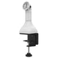 RAM® 7" Pedestal Mount with AMPS Pattern & C-Clamp Base - Gray (RAP-D11-7-SBA-GRY-CC1)