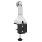 RAM® 7" Pedestal Mount with AMPS Pattern & C-Clamp Base - Gray (RAP-D11-7-SBA-GRY-CC1)
