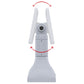 RAM® 7" Pedestal Mount with 100mm & 75mm VESA Patterns - Gray (RAP-D11-7-V100-GRY)