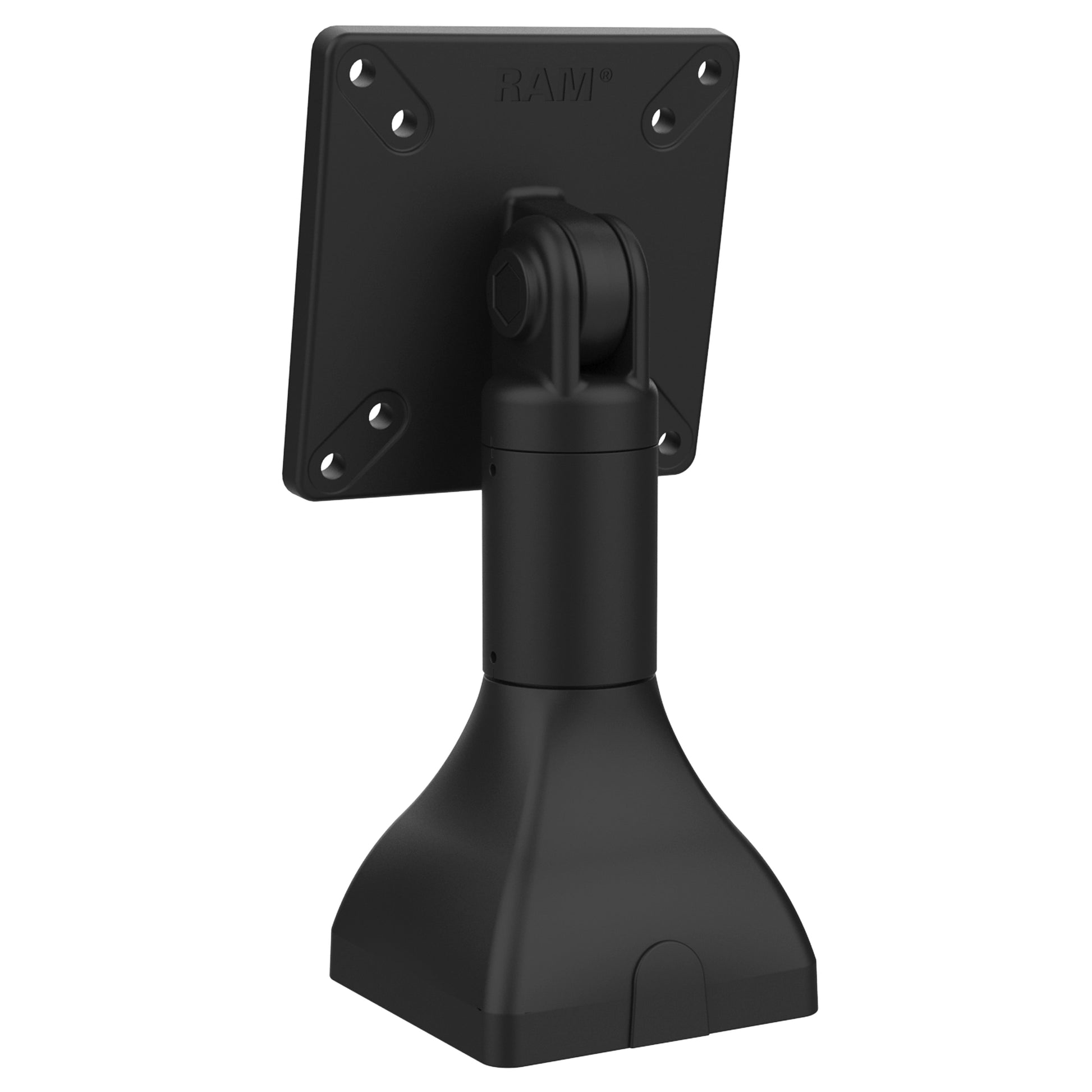 RAM® 7" Pedestal Mount with 100mm & 75mm VESA Patterns (RAP-D11-7-V100)