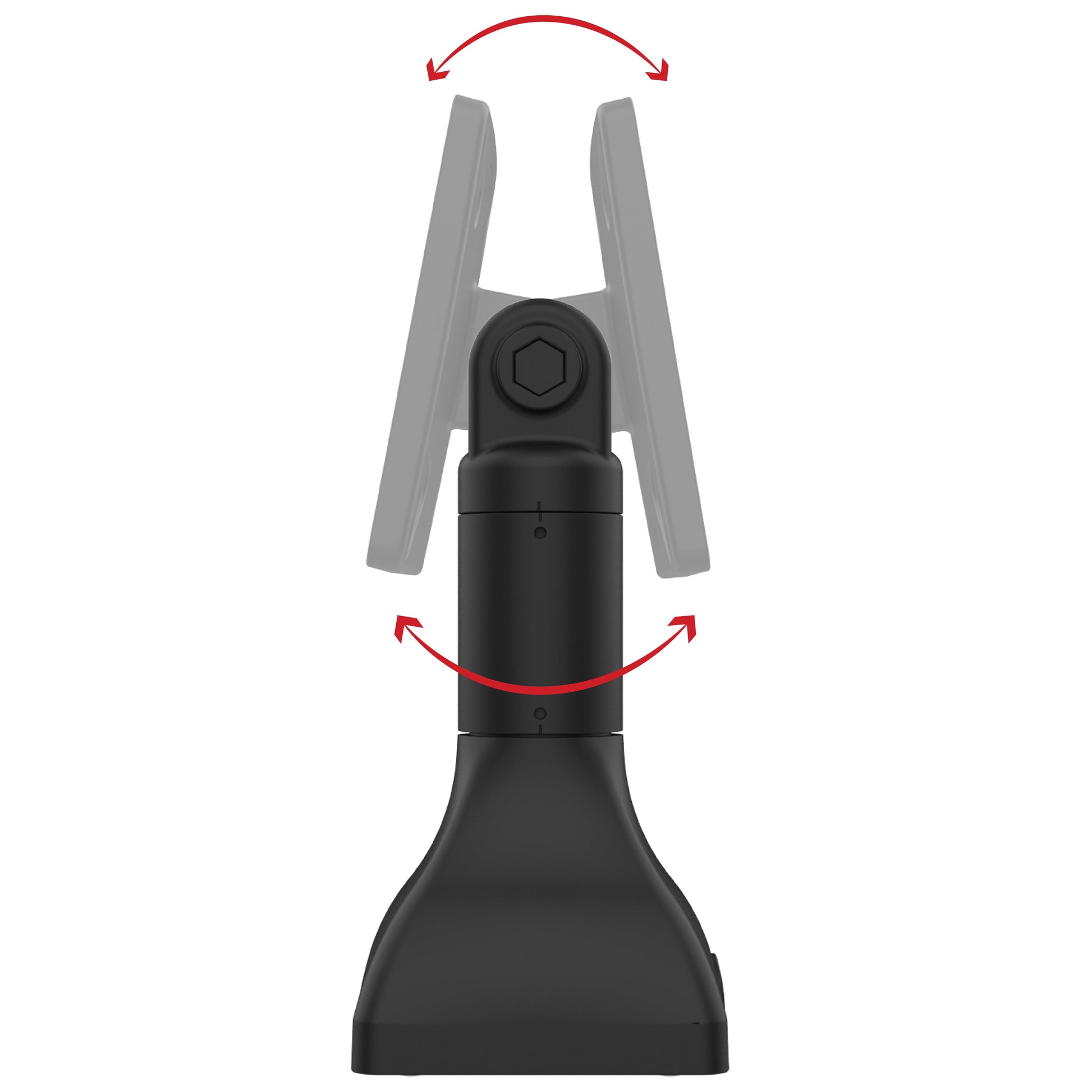 RAM® 7" Pedestal Mount with 100mm & 75mm VESA Patterns (RAP-D11-7-V100)