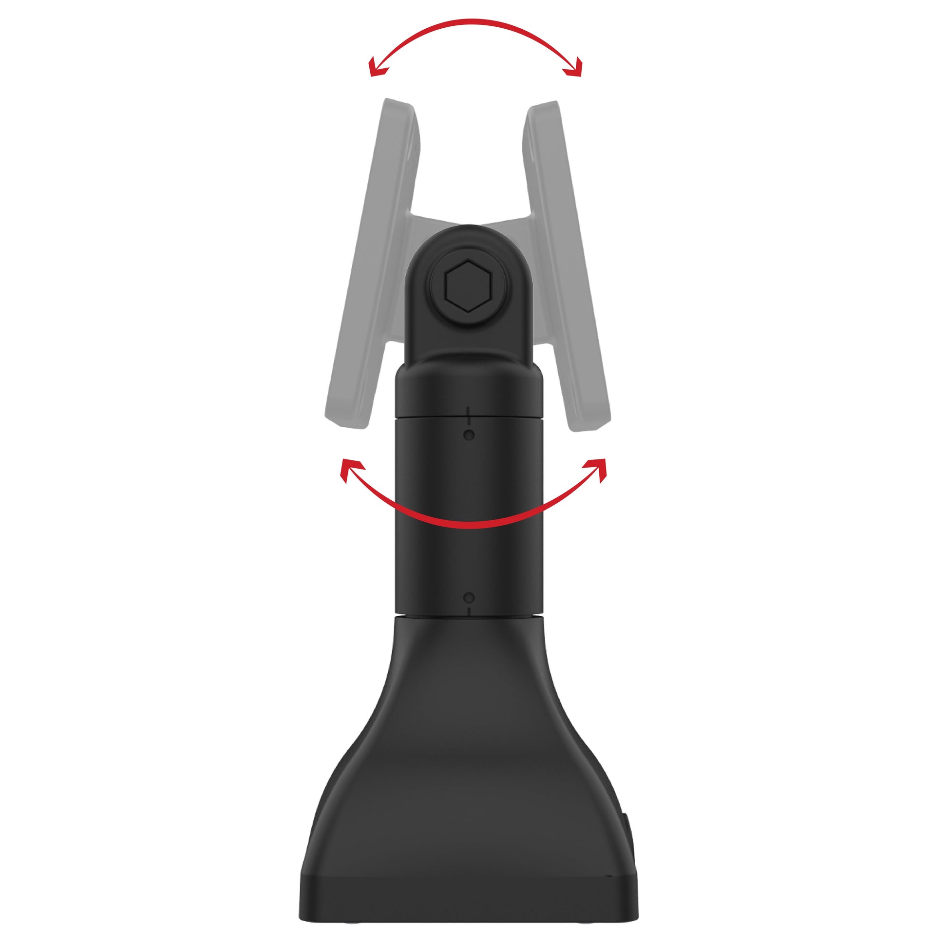 RAM® 7" Pedestal Mount with 75mm VESA Pattern (RAP-D11-7-V75)