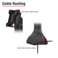 RAM® 14" Pedestal Mount with 75mm VESA & Cable Routing (RAP-D11H-14-V75)