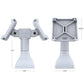 RAM® 7" Pedestal Mount with Dual 100mm VESA Adapters - Gray (RAP-D11H2-7-V100-GRY)
