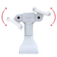 RAM® 7" Pedestal Mount with Dual 75mm VESA Adapters - Gray (RAP-D11H2-7-V75-GRY)