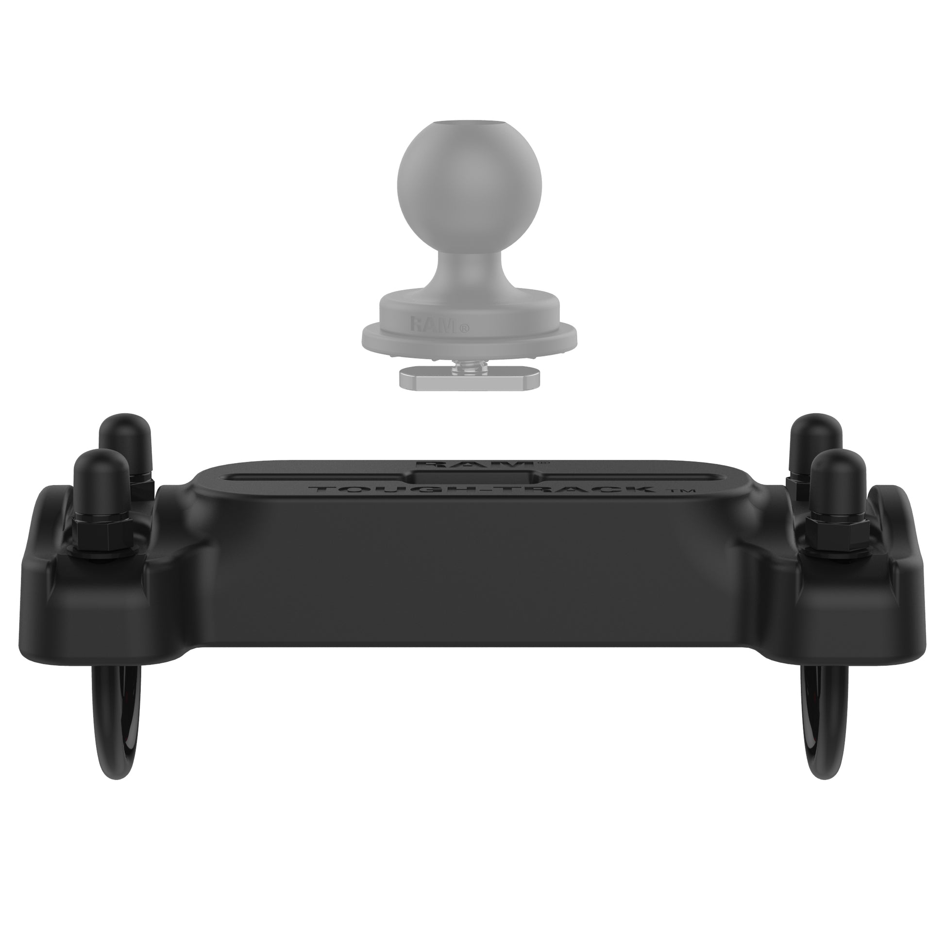 RAM® Tough-Track™ - 4" Track for 1 1/4" - 1 1/2" Rails (RAP-TRACK-B7-15U)