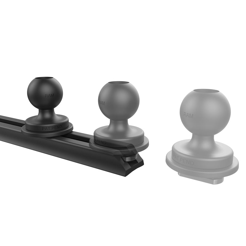 RAM® Tough-Track™ - End Loading Composite 3" Track (RAP-TRACK-DR-3U)