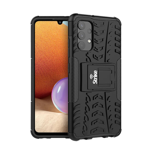 Strike Rugged Case for Samsung Galaxy A32 (Black)