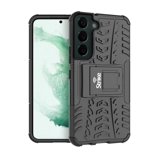 Strike Rugged Case for Samsung Galaxy S22 (Black)