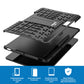 Strike Rugged Case for Samsung Galaxy Tab S9 FE+ (Black)