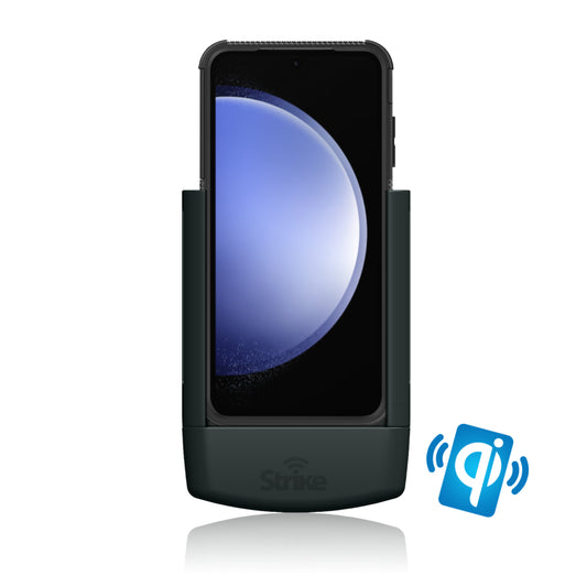 Samsung Galaxy S23 FE Wireless Charging Car Phone Holder for Strike Rugged Case